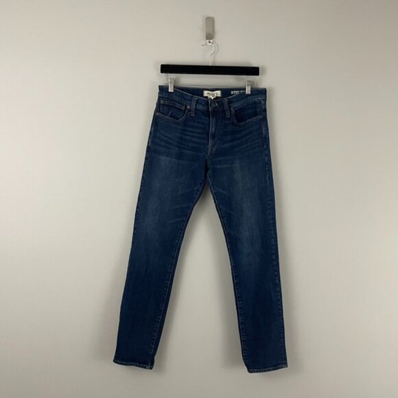 Madewell Athletic Slim Dark Wash Jeans Men's Size 31x32 - Picture 1 of 8